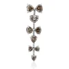 Anhänger aus 750 Gold Weißgold 19 Diamanten 4,15ct 40,6x11,3mm