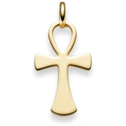 Anhänger ägyptisches Kreuz Ankh Leben & Wiedergeburt 585 Gold Gelbgold 31x15mm