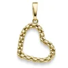 Anhänger Herz 29,5x18mm aus 585 Gold Gelbgold glänzend