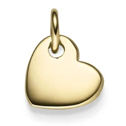 Anhänger Herz 15,5x11mm aus 585 Gold Gelbgold glänzend Halsschmuck