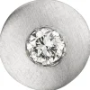 Anhänger Kreis mit Diamant 0.25Ct W/SI Brillant 950 Platin mattiert