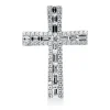 Anhänger Kreuz aus 750 Weißgold 79 Diamanten 1,41ct TW-VSI/SI 28,7x20,3mm