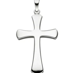 Anhänger Kreuz Kreuzanhänger Silberkreuz 31,1x18,9mm aus echtem 925 Silber