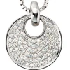 Anhänger mit 78 Diamanten 1.45Ct W/SI Brillanten 585 Weißgold Damen exklusiv