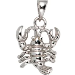 Anhänger Sternzeichen Krebs aus 925 Echt Silber glänzend Unisex