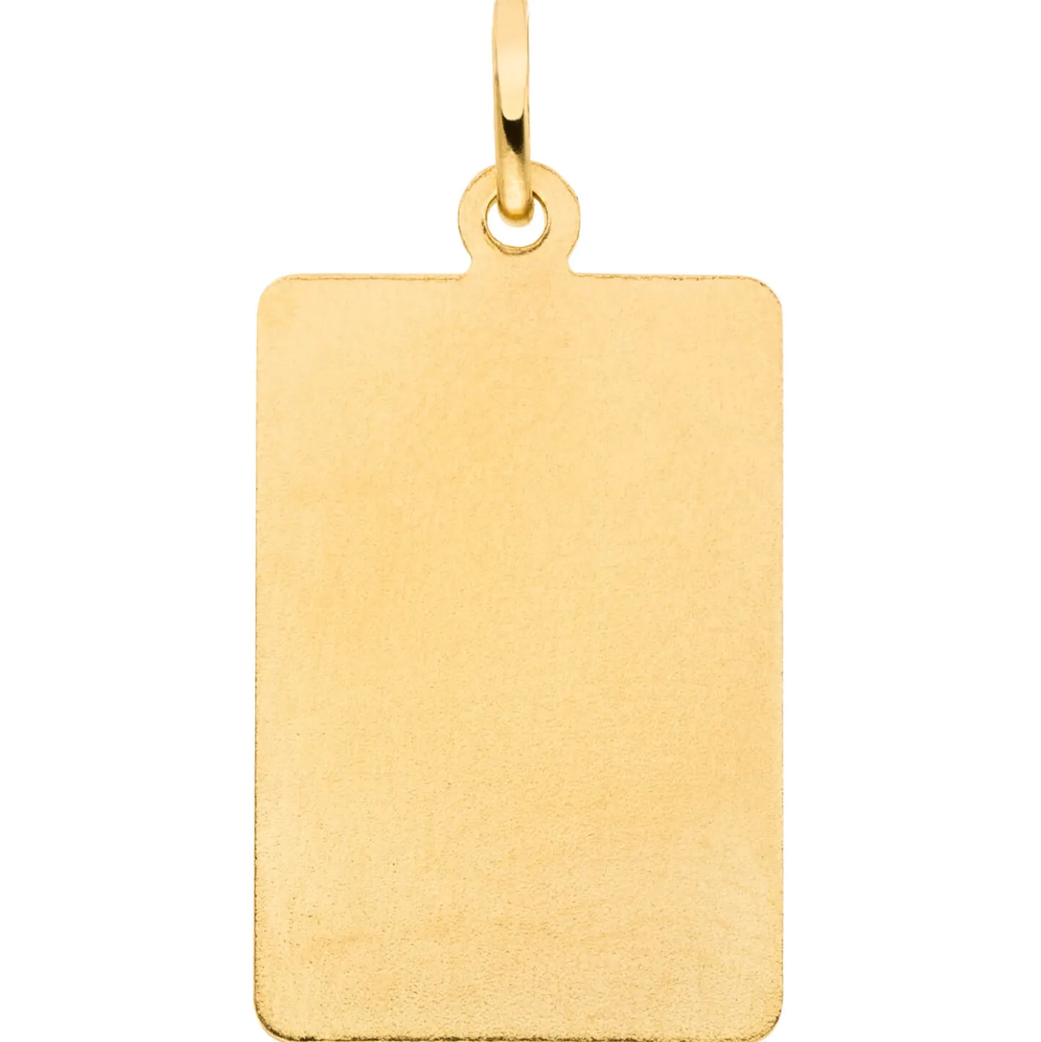 Anhänger Sternzeichen Krebs 333 Gold Gelbgold mattiert rechteckig 20,8x12,1mm