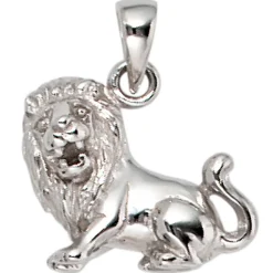 Anhänger Sternzeichen Löwe aus 925 Echt Silber glänzend Unisex