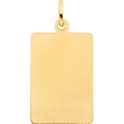Anhänger Sternzeichen Wassermann 333 Gold Gelbgold matt rechteckig 20,8x12,1mm