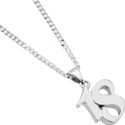 Anhänger 12,6x15,3mm 18 aus echtem 925 Silber massiv rhodiniert Damen