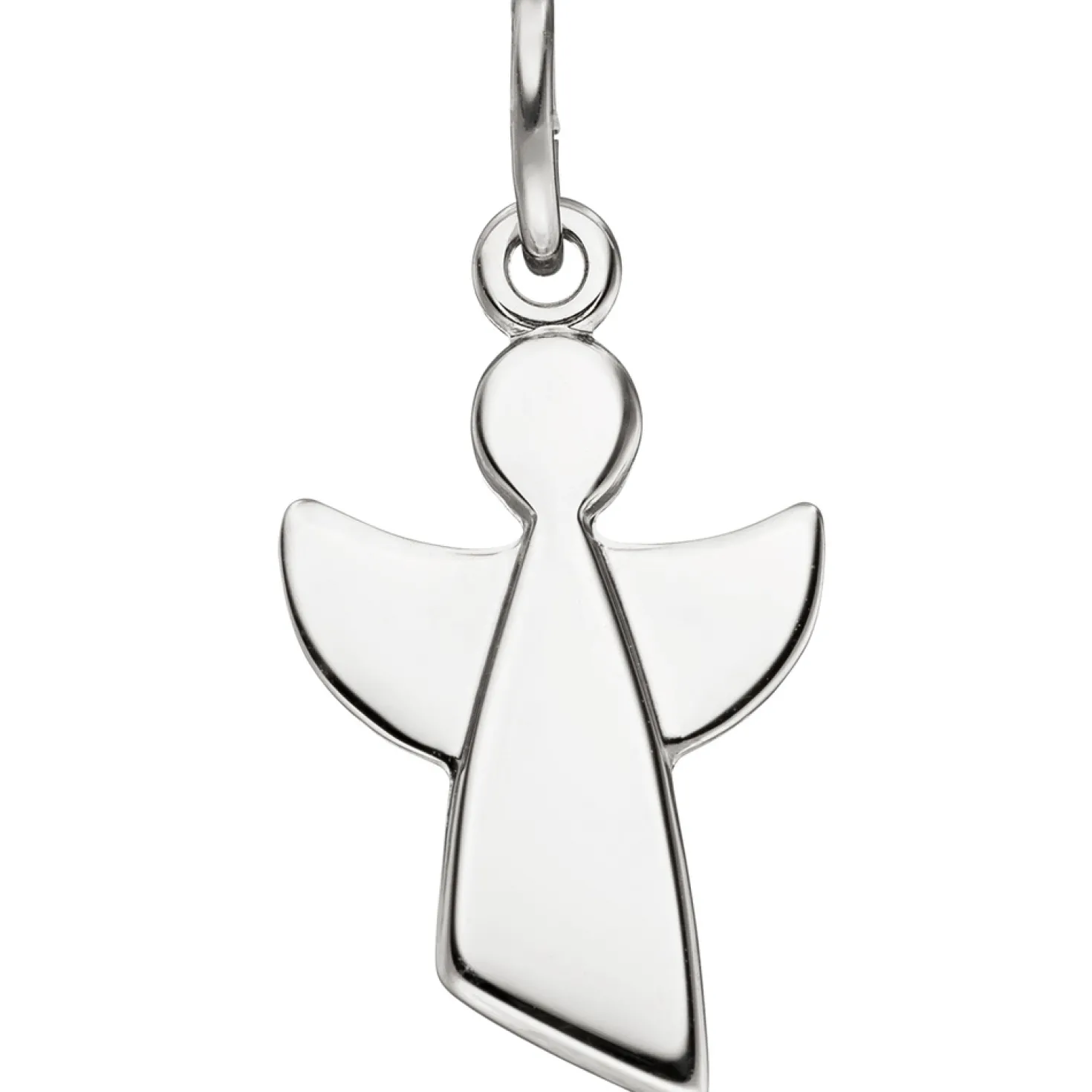 Anhänger 10x17,4mm Engel Schutzengel 925 Silber Silberanhänger Kinderanhänger