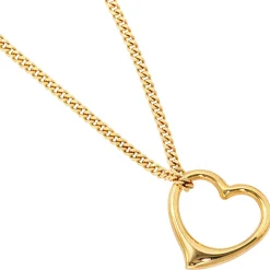 Anhänger 12,4x11,6mm Goldanhänger Herz aus echtem 585 Gold Gelbgold Damen
