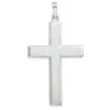 Anhänger 21,6x35,9mm Halsschmuck Kreuz 925 Silber Sterlingsilber Halsschmuck