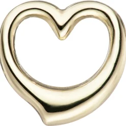 Anhänger 12,6x12,3mm Herz Schwingherz Herzanhänger aus 585 Gold Gelbgold Damen