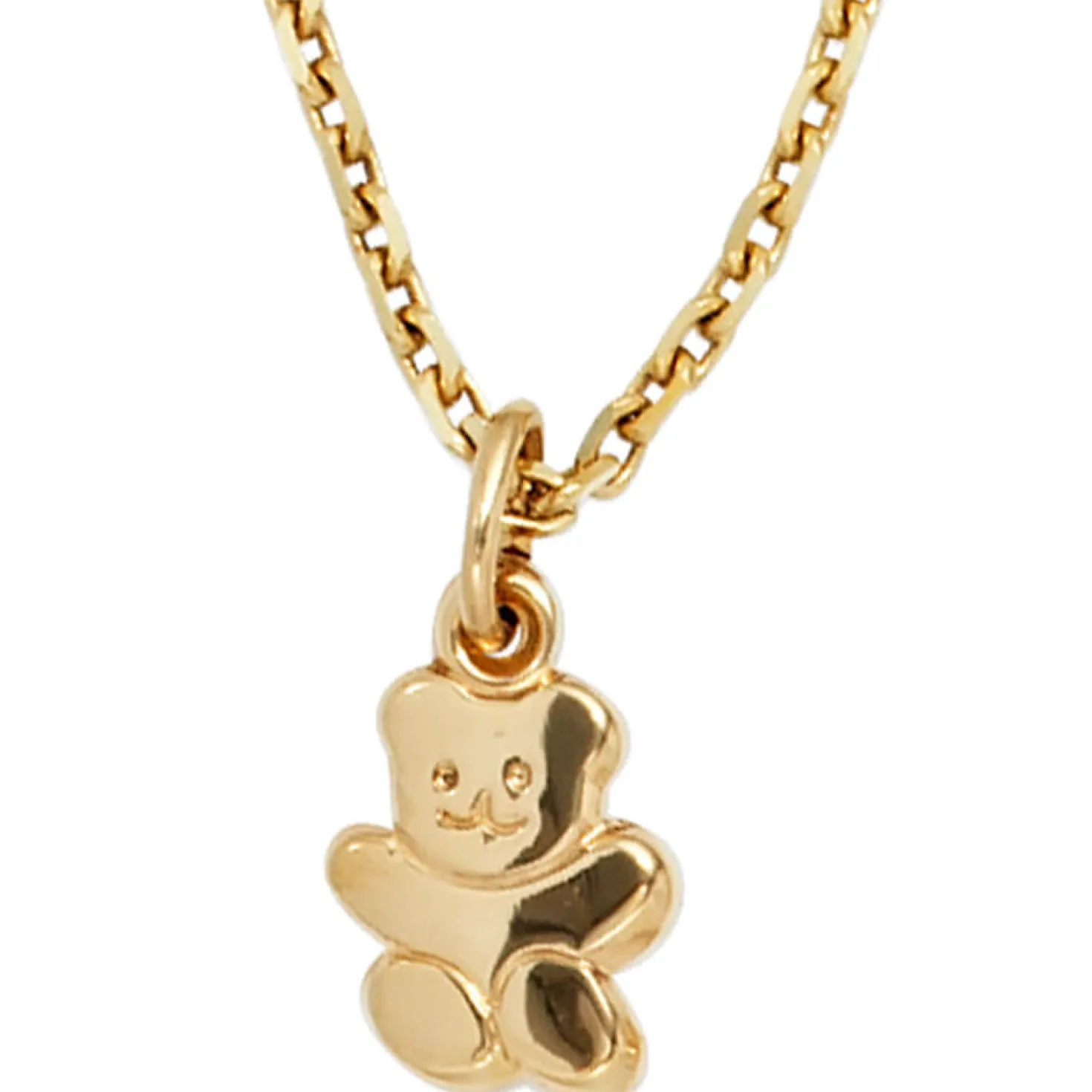 Anhänger 7,6x11,3mm Kettenanhänger Teddy Bär aus 333 Gold Gelbgold Halsschmuck