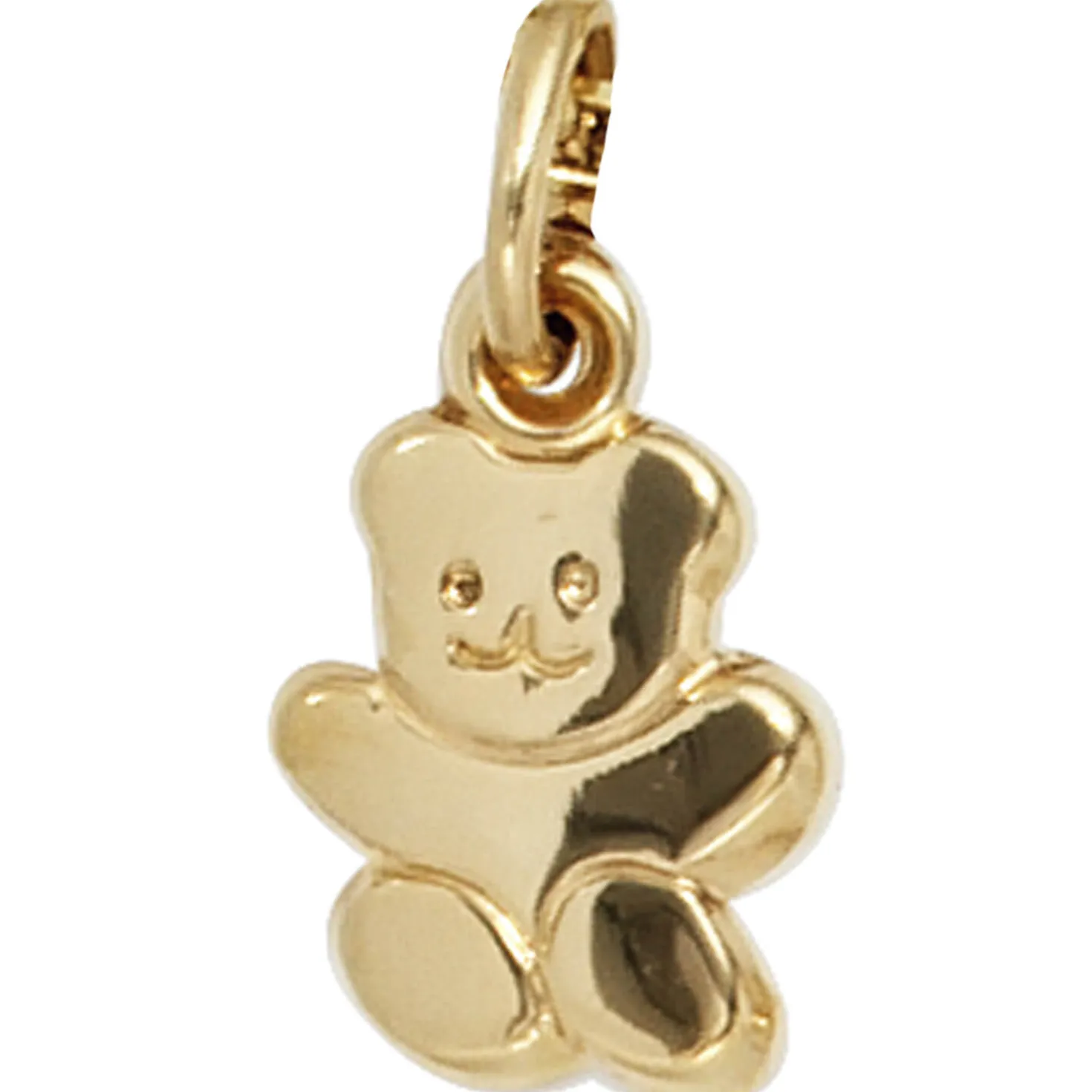 Anhänger 7,6x11,3mm Kettenanhänger Teddy Bär aus 333 Gold Gelbgold Halsschmuck