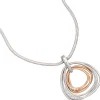 Anhänger 22,2x26,2mm mit 17 Diamanten 0.085Ct W/SI 585 Gold Weißgold Rotgold