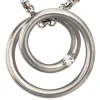 Anhänger 14,7x14,3mm runde Spirale mit Diamant 0.025Ct Brillant 950 Platin