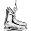 Anhänger 16,4x16,9mm Schlittschuh Hockeyschuh aus 925 Silber rhodiniert