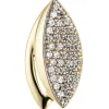 Anhänger 8,7x16,5mm spitzoval mit Zirkonia weiß 333 Gold Gelbgold Damen