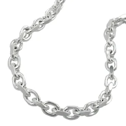 Ankerkette Armband Armkette diamantiert aus 925 Silber Echtsilber 19cm Unisex