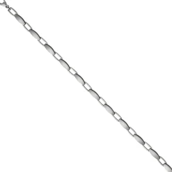 Armband Armkette aus 950 Platin mattiert Armschmuck 19,5cm