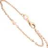 Armband Armkette mit 3 Anhängern Sterne aus 925 Silber rotgold vergoldet 16-19cm