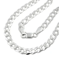 Armband Armkette Panzerarmband flach Muster 925 Silber 19cm Silberarmband