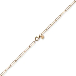 Armband Armkette Weit-Ankerkette aus 585 Gold Rotgold strukturiert 21cm