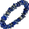 Armband Armschmuck aus Lapislazuli blau Edelsteinarmband elastisch endlos 19cm