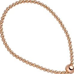Armband Armschmuck aus 925 Silber rotgold vergoldet Silberarmband endlos dehnbar