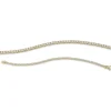 Armband aus 750 Gold Gelbgold 68 Brillanten 2,64ct TW-SI B:2,3mm L:18cm 4er-Krappe