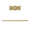 Armband aus 750 Gold Gelbgold 400 Brillanten 5,42ct TW-VSI L:17,8cm