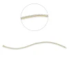 Armband aus 750 Gold gelb/weiß 91 Brillanten 2,05ct TW-SI B:2,5mm L:18cm