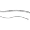 Armband aus 750 Gold Weißgold 72 Brillanten 1,03ct TW-SI B:2,2mm L:18cm