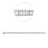 Armband aus 750 Gold Weißgold 311 Diamanten 6,51ct L:17,5cm