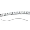 Armband aus 750 Weißgold 82 Brillanten 2,07ct TW-SI B:1,7mm L:17,8cm 4er-Krappe