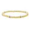 Armband Flex-Band 750 Gold gelb/weiß 46 Brillanten 0,76ct W-PI B:4,7mm L:17,8cm
