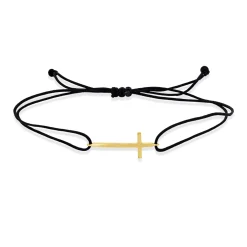 Armband Kreuz aus 750 Gold Gelbgold B:23,7mm