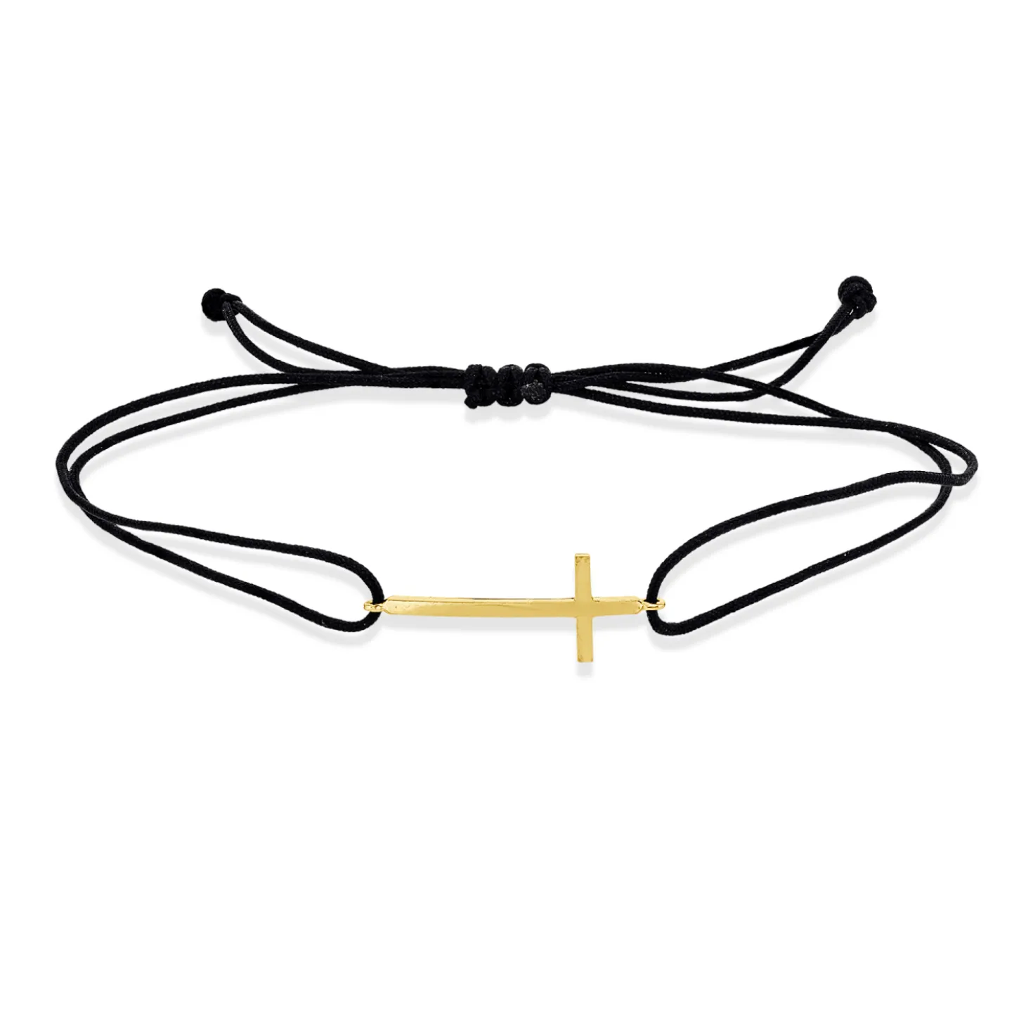 Armband Kreuz aus 750 Gold Gelbgold B:23,7mm