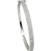 Armreif Armschmuck Armband aus 925 Silber mit Zirkonia weiß Damen
