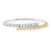 Armreif aus 950 Gold gelb 29 Diamanten 5,49ct 52x62mm