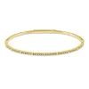 Armreif aus 750 Gold Gelbgold 50 Brillanten 0,15ct TW-PI 45x55mm