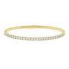 Armreif aus 750 Gold Gelbgold 64 Brillanten 2,93ct TW-SI 45x55mm