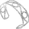 Armspange offener Armreif Armschmuck aus Edelstahl 43,9x61,7mm, B: 19,2mm