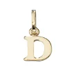 Buchstabe " D " Ketten Anhänger 6,2x7,8mm Goldanhänger 333 Gold Einhänger Unisex