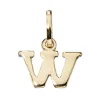 Buchstabe " W " Ketten Anhänger 9,6x7,5mm Goldanhänger 333 Gold Einhänger Unisex