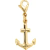 Charm Anhänger 10,9x17mm Einhänger Anker 333 Gold Gelbgold Bettelarmband Damen
