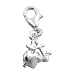 Charm Seemannsgrab Glaube Liebe Hoffnung 925 Silber Damen Silberanhänger