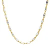 Collier aus 750 Gelbgold 62 Diamanten Baguette-Schliff 3,01ct TW-VSI L:40,6cm