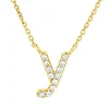 Collier aus 750 Gold Gelbgold 12 Brillanten 0,04ct TW-PI L:42cm